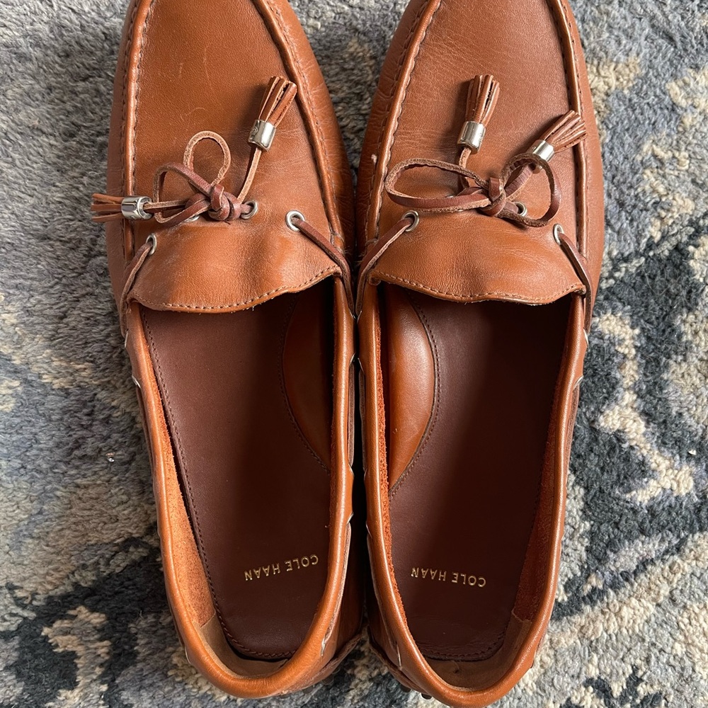 Cole Haan Brown Leather Loafers